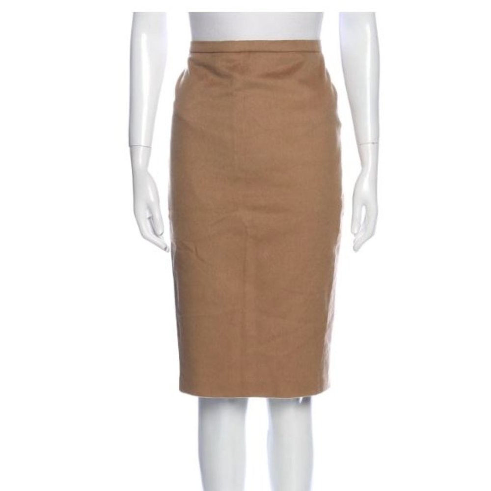 Max Mara Camel Hair Skirt
